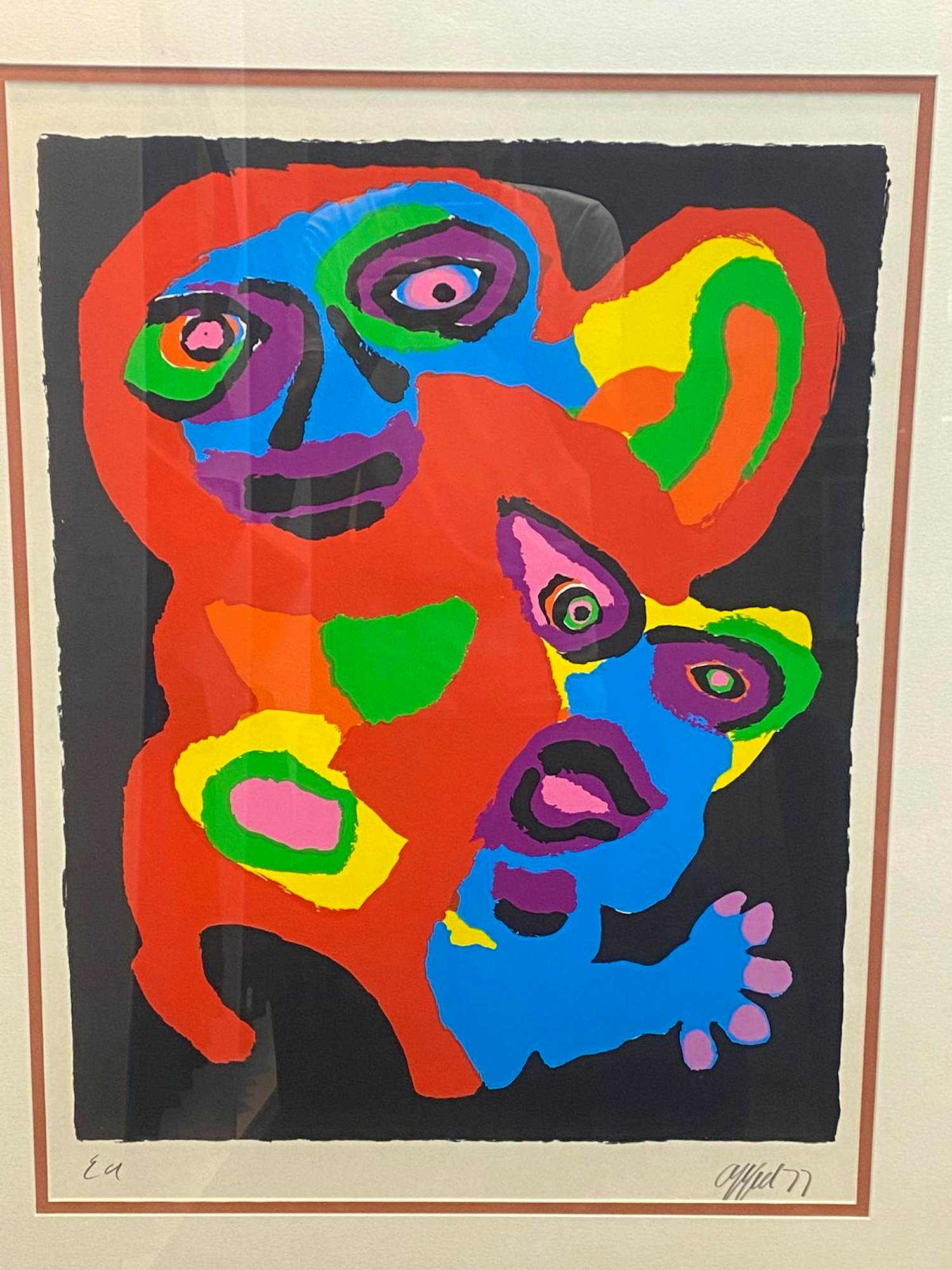 Buy art from Karel Appel? | Kunstveiling.be