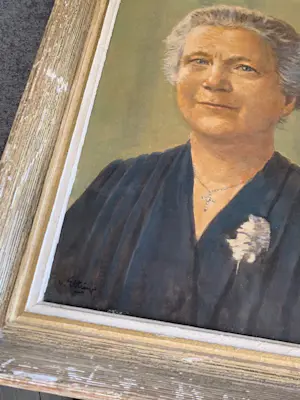 Carel van Ettinger - Portret onbekende vrouw kopen? Bied vanaf 50!