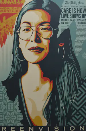 Shepard Fairey - Reenvision - gesigneerd kopen? Bied vanaf 10!