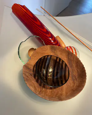 Frank van den Ham - “ BANTEN “ Unique glassculptuur Frank van den Ham kopen? Bied vanaf 250!