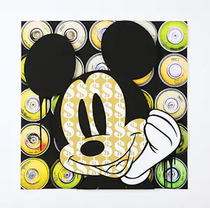 Ben Allen - "ADORE MICKEY - PAINT CANS YELLOW" kopen? Bied vanaf 250!