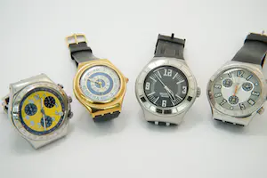 57 - Diveren Stalen Unisex polhorloges met band van het merk Swatch kopen? Bied vanaf 20!