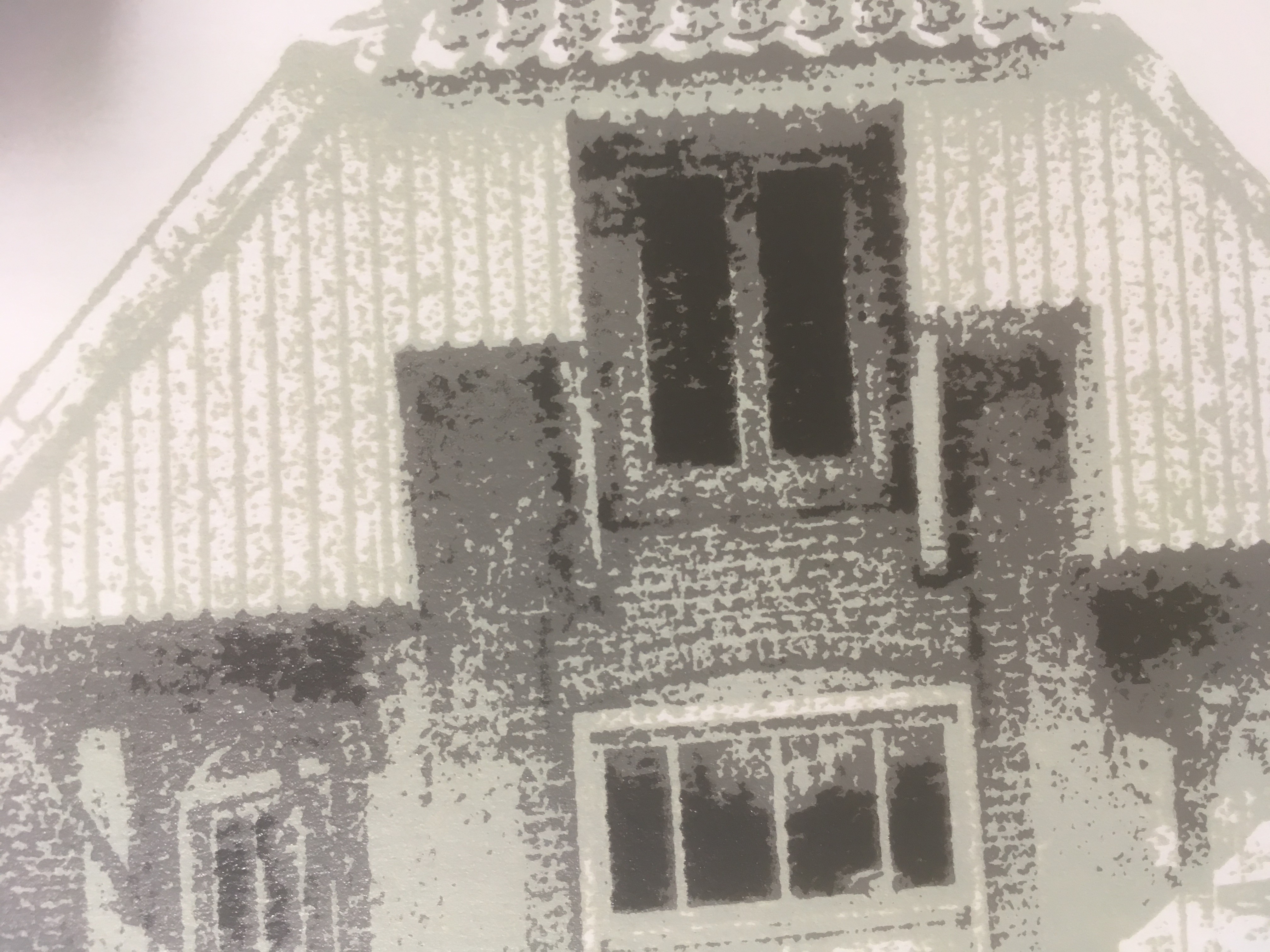 Niet of onleesbaar gesigneerd - Huis met landschap - 1982 kopen? Bied vanaf 1!