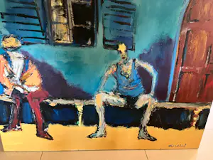 Ton van der Werf - Bodemprijs : Prachtig schilderij , gesigneerd kopen? Bied vanaf 110!