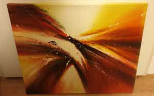 Lee Cole - abstract 15 verkocht voor € 92!