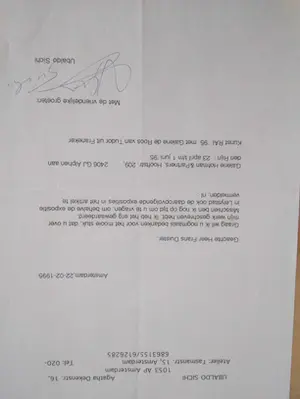 Ubaldo Sichi - Portfolio CV met 6 foto's en brief. kopen? Bied vanaf 20!