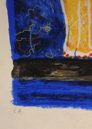Franz Lauter - Cat in yellow - 2002 kopen? Bied vanaf 75!
