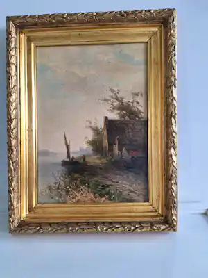 Cornelis Gips - Palingvisser verkocht voor € 75!