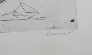 Lucebert - Ets Zwart-Wit kopen? Bied vanaf 60!