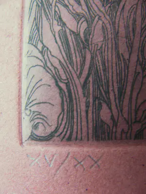 Ernst Fuchs - MÄDCHENAKT in FLORALER UMGEBUNG . 15 / 20 signiert kopen? Bied vanaf 250!