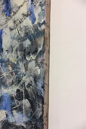 Angelos Tassopoulos - Olieverf op doek, Abstracte compositie - Zeer groot kopen? Bied vanaf 300!