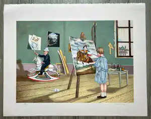 Tito Salomoni - Zonder titel verkocht voor € 40!