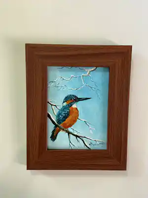 Henk Poeder - Ijsvogel verkocht voor € 99!