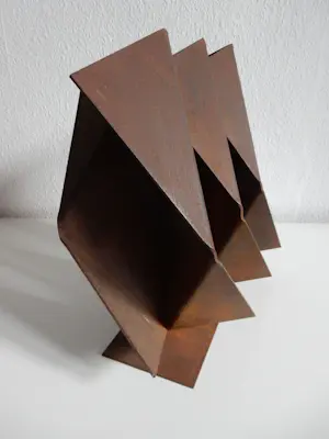Percy Zorilla Soto - Danza de la Tierra, Eisenskulptur Unikat, signiert 2003 kopen? Bied vanaf 519!