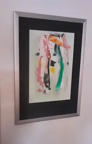 Hans Meyer Petersen - Abstracte compositie verkocht voor € 150!