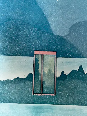 Sjoerd Bakker - Oriëntaals landschap, Kleurenets, 1982, 10/30 kopen? Bied vanaf 30!