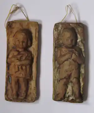 Hanna Mobach - Muurdecoratie van jongen en meisje kopen? Bied vanaf 25!
