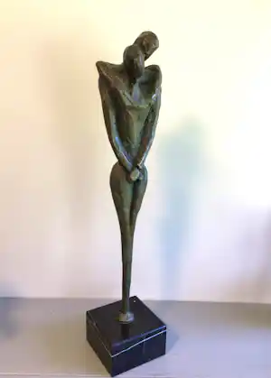 Jos Gielen - “ Liefdespaar “ XL versie verkocht voor € 245!
