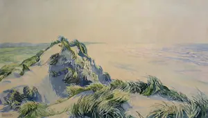 Ad Blok van der Velden - 'Duinlandschap Terschelling' kopen? Bied vanaf 300!