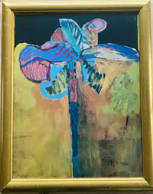 Jeroen Krabbé - Palmboom - Litho - 1990 verkocht voor € 80!