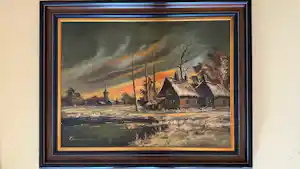 Rick Theunissen - Landschapschilderij zonsondergang kopen? Bied vanaf 100!
