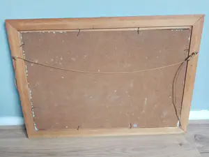 Niet of onleesbaar gesigneerd - Mooi olieverf schilderij van een landschap met een hutje op de hei kopen? Bied vanaf 1!