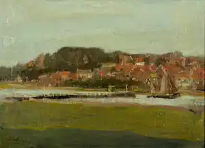 Johannes Embrosius van de Wetering de Rooij - Dorp aan de Rijn verkocht voor € 150!