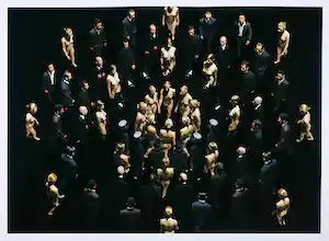 Claudia Rogge - C-print, Die Pathologie der Partei III verkocht voor € 250!