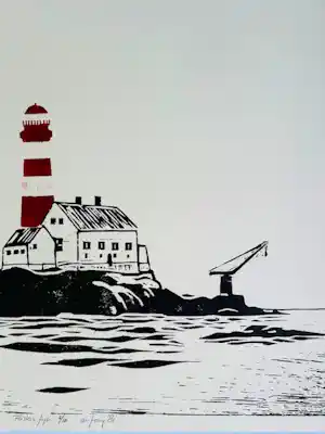 Antony van Lieshout - Feistein Fyr verkocht voor € 80!