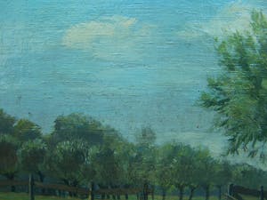 Sam Schellink - Landschap met wilgen kopen? Bied vanaf 40!