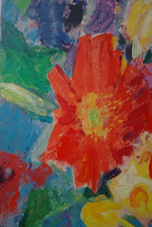 Jan Laeven - Bloemen - olieverfschilderij uit 1967 kopen? Bied vanaf 65!