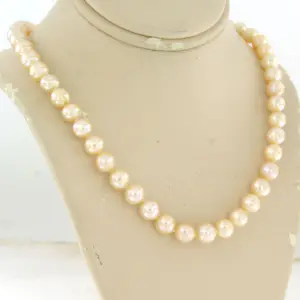 14k geelgouden slot aan een parelcollier – 22.1 gram – 45 cm kopen? Bied vanaf 160!