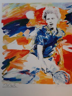 Niet of onleesbaar gesigneerd - Boris Becker kopen? Bied vanaf 1!