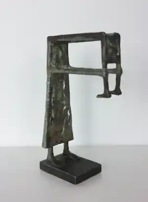 Zihong Zhang - Dancing I (Brons) verkocht voor € 100!