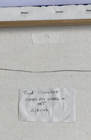 Ruud Cornelisse - acrylverf op doek & gemengde techniek - Circus - gesigneerd kopen? Bied vanaf 69!