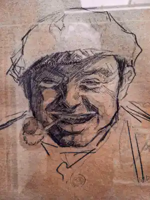 Peter Martinus Dillen - Portret verkocht voor € 50!