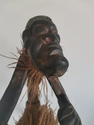 Niet of onleesbaar gesigneerd - Fraai Afrikaans beeld kopen? Bied vanaf 10!