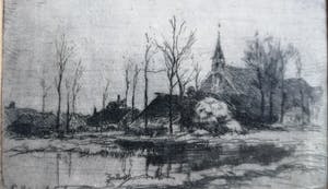 Cornelis Vreedenburgh - Kerkdorp aan plas kopen? Bied vanaf 45!