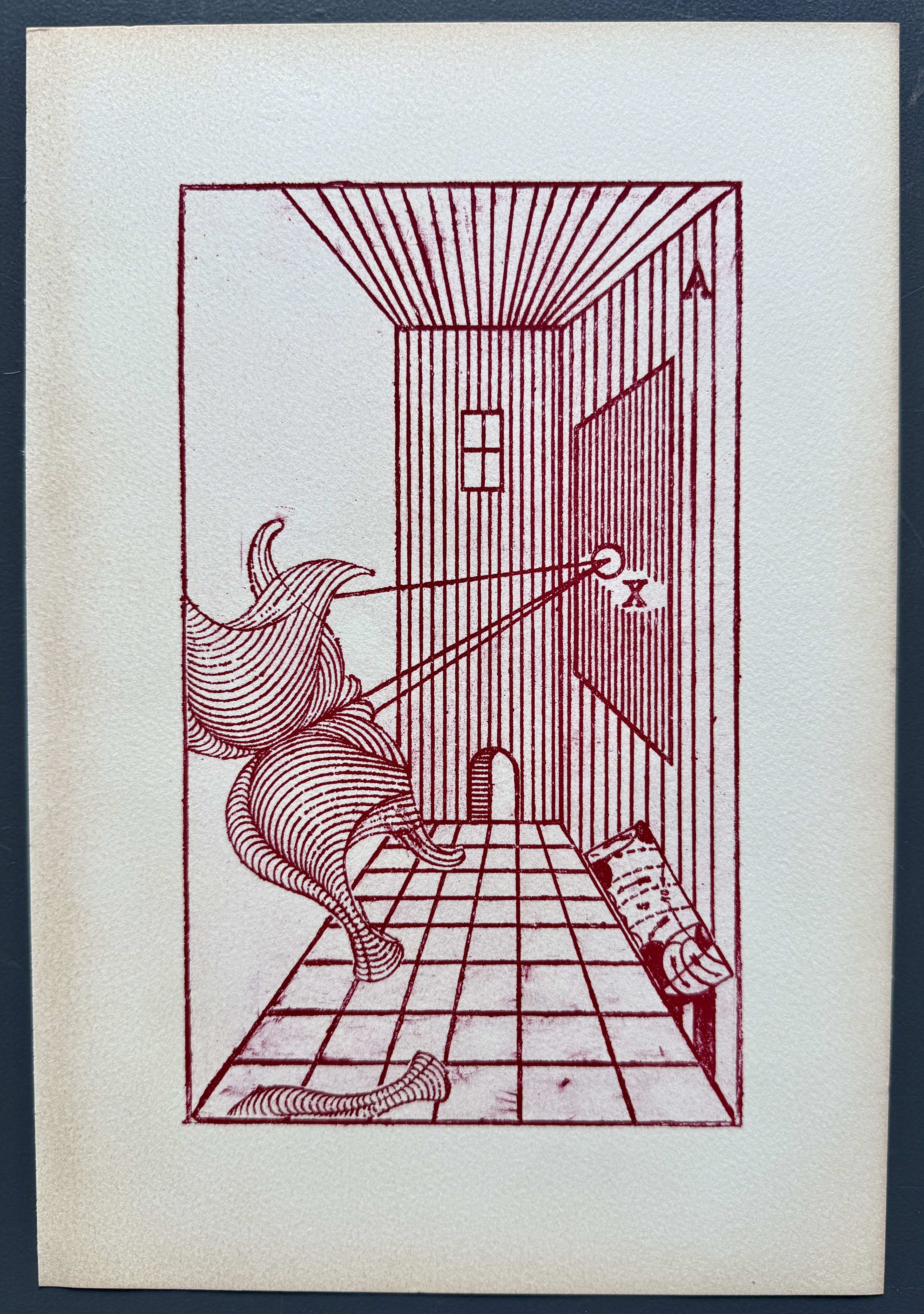 Max Ernst - Original-Lithographie auf Büttenpapier, Druck bei Pierre Chave, Spies 220 kopen? Bied vanaf 120!