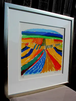 Jan Cremer - Ingelijste ets/aquatint: Toscana I - 1998 kopen? Bied vanaf 399!