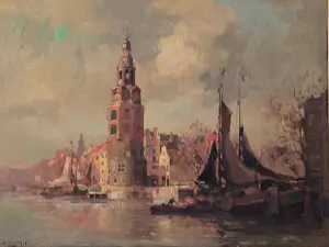 Jan Simon Knikker - Montelbaanstoren Amsterdam kopen? Bied vanaf 250!