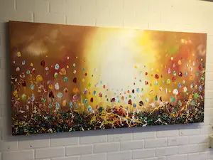 Gena - Abstract Bloemen kopen? Bied vanaf 550!