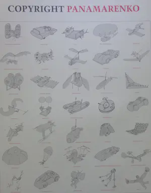 Panamarenko - COPYRIGHT PANAMARENKO / AFFICHE / KLEUROFFSET / 80x60cm / 2005 kopen? Bied vanaf 50!