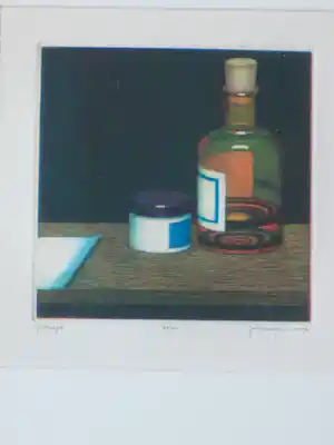 Joop Vegter - Op recept - Mezzotint verkocht voor € 90!