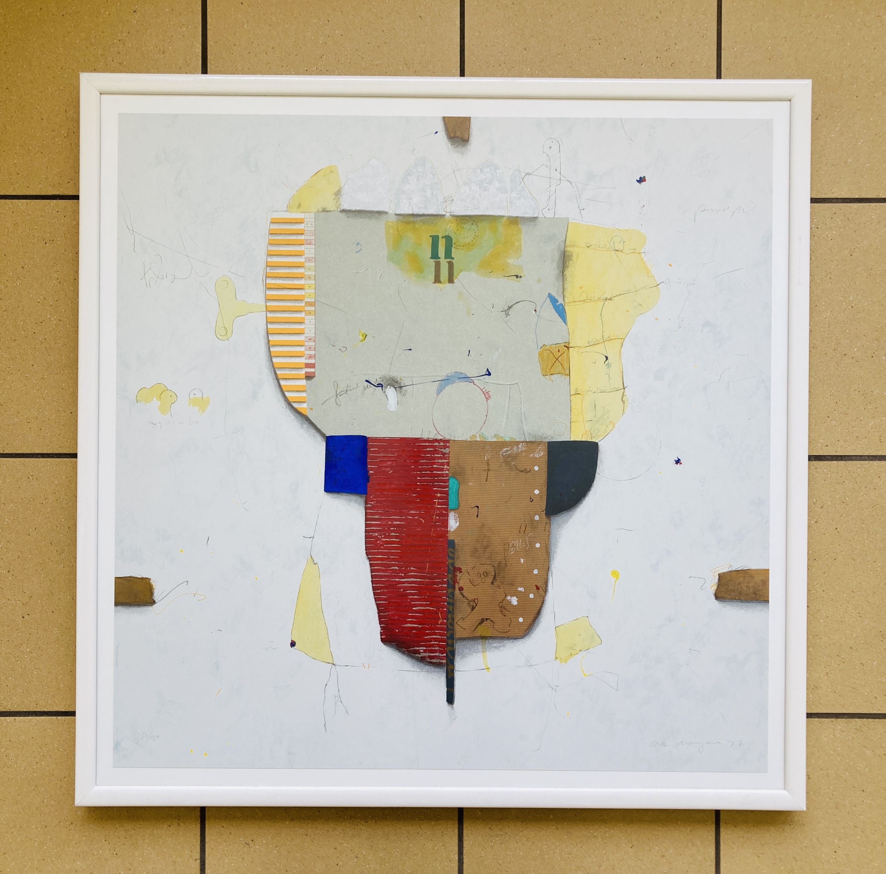 Cole Morgan - Zonder titel maar met lijst! kopen? Bied vanaf 345!