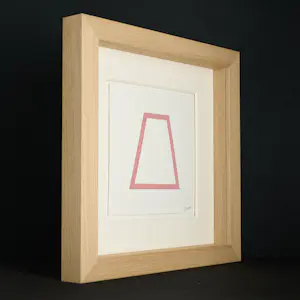 Sol LeWitt - Zeldzame Zeefdruk „Five Geometric Figures in Five Colors“ - Exclusief ingelijst kopen? Bied vanaf 780!