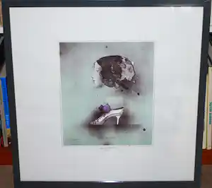 Vladimir Suchanek - Happy Birthday - kleurenlitho verkocht voor € 105!