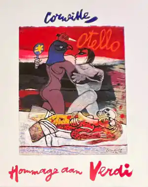 Corneille - Corneille - OTELLO Hommage aan Verdi Poster - Met Atelier Corneille Stempel kopen? Bied vanaf 25!