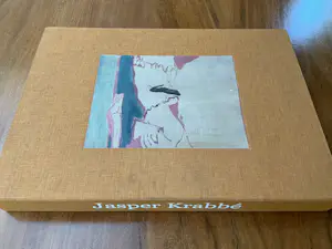Jasper Krabbé - Zeefdruk en boek in cassette kopen? Bied vanaf 325!
