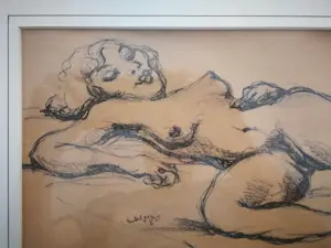 Henry van Straten - Liggende dame. Naakt. kopen? Bied vanaf 99!